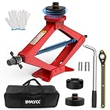 【UNIVERSAL CAR JACK KIT】Dieses Rot Wagenheber-Set ist universell für den Einsatz mit Autos, SUVs, MPVs und anderen Fahrzeugen. Es ist perfekt für Notsituationen, in denen Sie einen platten Reifen wechseln, ein festsitzendes Rad entfernen oder andere Fahrzeugreparaturen durchführen müssen,s hat große Bequemlichkeit zu unserer täglichen Reise gebracht.