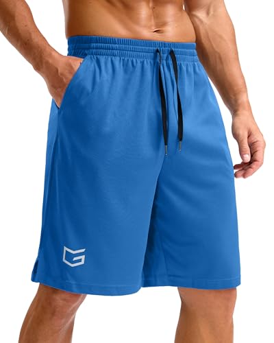 Image of G Gradual Men's Athletic Workout Shorts with Pockets 5 inch /7 inch /9 inch Lightweight Quick Dry Gym Basketball Running Shorts for Men