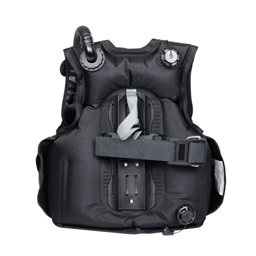 DIDEEP Scuba Diving Jacket BCD Deep Diving Buoyancy Compensators Adjustable Vest(Medium
