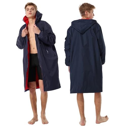 Parka de natación Adoretex Solid      Go to product viewer dialog for this item.               con forro de oro para natadores 2