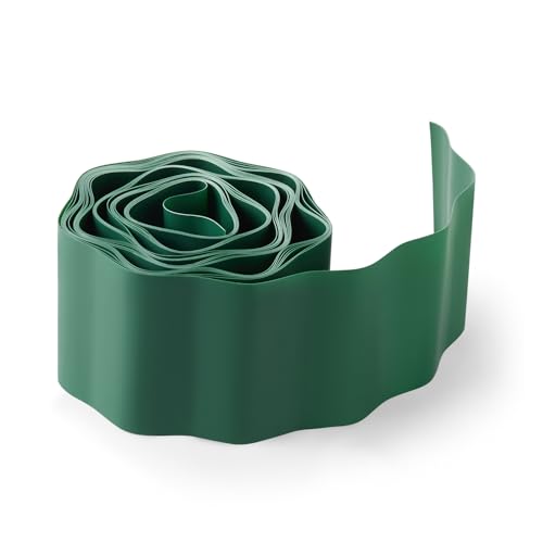Image of Amazon Basics Lawn Edge | Durable | Flexible | Weather-Resistant for Neat Garden Borders