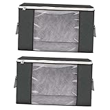 SOLUSTRE 2 Stück Faltbare Aufbewahrungstasche aus Hochwertigem...