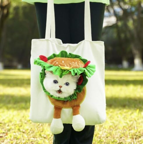 Amazon.co.jp: 【ROSEPiNK】猫 犬 散歩 外出 旅行 顔出しトートバッグ