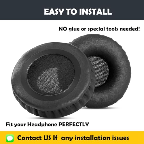 H391 Earpads Cushion Replacement for Logitech H390/H391/H600/H609/H760 Headphones Ear Cushions with Protein Leather and Memory Foam miniatura 6