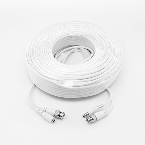 200Ft White Premium Surveillace Thick Extension Cables For Samsung Systems #TOP1