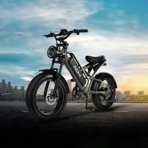 Image of Aoki Street Mamba Electric Bicycle | 48V 250W Motor | 105km Range | 15.8Ah Removable Battery | Dual Suspension | Colour LCD | NFC Smart Unlock | Space Grey