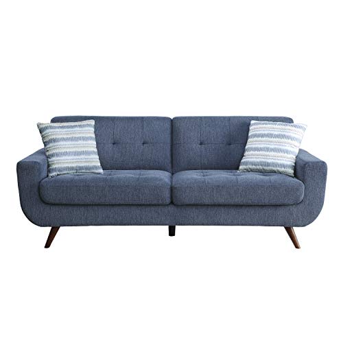 Lexicon Fairmont Living Room Sofa, Blue #TOP1