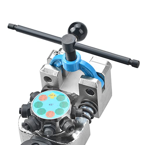 image for LainKeen Professional Brake Tube Line Flaring Tool 45 and 37 Degree Se