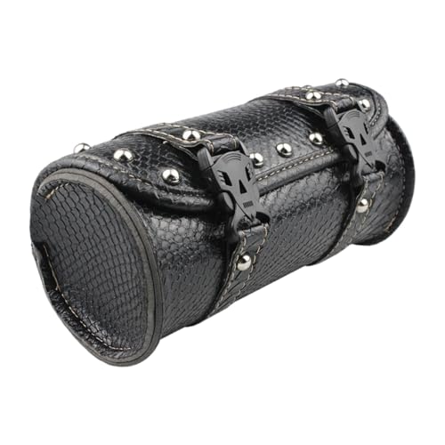 Sac à outils de fourche pour moto vintage noir universel