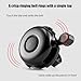 Bike Bell for Specialized Tarmac swork sl6 2018, Bicycle Bell with Clear and Loud Sound, Bike Bicycle Bell Sturdy and Compact, Bike Ring Bell, Bike Accessories Bike Parts,A Black