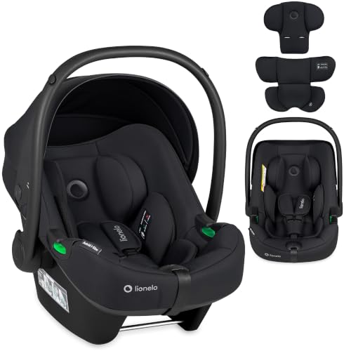 Lionelo ASTRID silla de coche para bebés 40 87 cm (Grupo 0+) i Size puntos protección lateral Portabebés, Orientación trasera cinturón de seguridad de 3