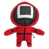 Square TV Masked Man Game Action Figure Plush 2021 Game Figure Plush Toy 9 inches for Birthday Gifts...