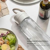 RhinoShield AquaStand Tritan-Trinkflasche für MagSafe 800ml - Transparent – Ansicht 5