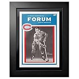 Montreal Canadiens Program Cover - Forum Sports Magazine Bobby Rousseau