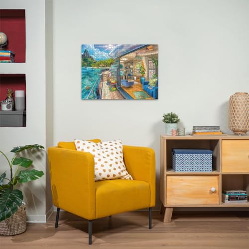 Puzzle 1000 pièces : Croisière dans les tropiques Ravensburger France - vue 6