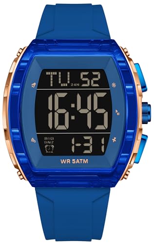 Montre numérique unisexe étanche findtime pour ne plus rater vos séances grâce aux LED