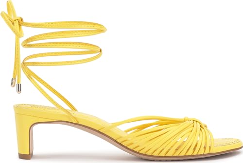 Image of Vince Camuto Lory Ankle Wrap Kitten Heel Sandals | Party Sandals