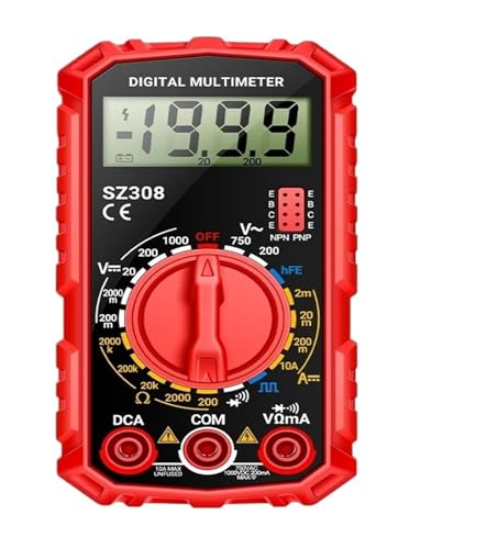 Multimètre numérique de garage pour le diagnostic de tension 12-1000VAC automobile