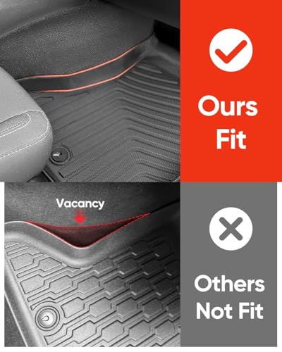 Image of Car Floor Mats for Dodge Charger for Chrysler 300 RWD 2011-2023 3 PCS