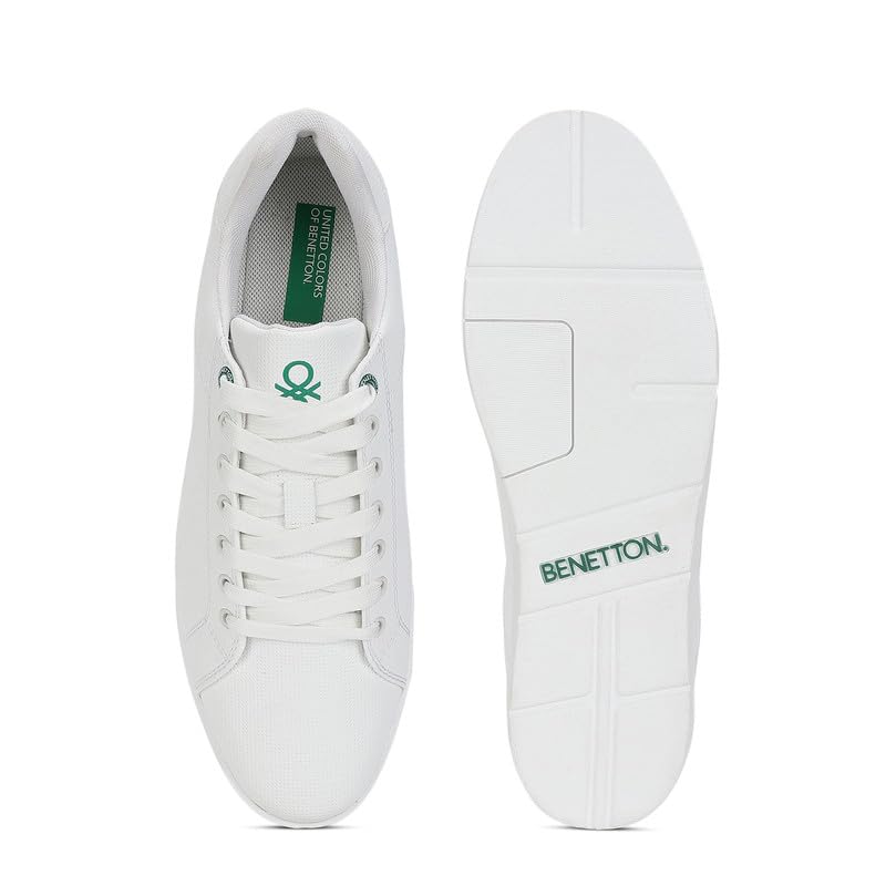 Image of United Colors of Benetton Mens United Colors of Benetton Men Pu Sneakers Sneaker