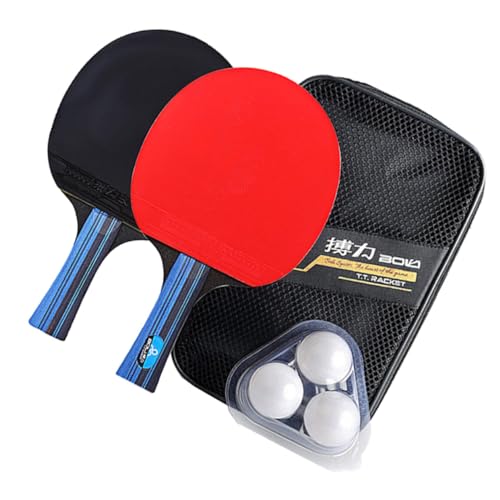 HANABASS Pingpong Paddles Table Tennis Racket 1 Set Ma Long Pong Paddle High-Grade Material Fast Swing