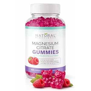 Sugar Free Calm Magnesium Citrate Gummies – High Absorption Calming Magnesium Citrate Gummy for Adults & Kids to Support Sleep, Stress Relief, Heart Health, Nerves, Muscles & Bones