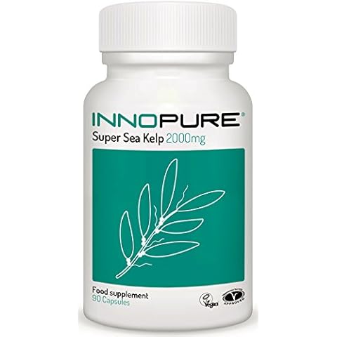 INNOPURE Sea Kelp Double Strength 2000mg - Vegan, Vegetarian Society Approved - 3 Month Supply Cover