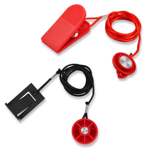 Dettagli sulle taglie: la chiave di sicurezza rossa misura circa 105 cm di lunghezza totale, mentre la chiave nera misura circa 98 cm di lunghezza totale. Si prega di verificare le dimensioni prima dell'acquisto per garantire la compatibilità.