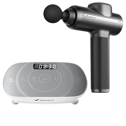 MERACH M019 Percussion Massage Gun with 6 Heads