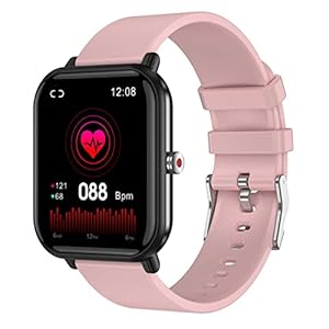 Smart Watch 1.7″ Smart Fitness Tracker Watch Sleep Monitor Pedometer Waterproof Smart Notification Weather Music Control Watch for Android iOS Phone