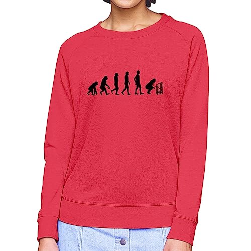 Sweatshirt femme Evolution Course de Bille noir en coton