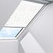 Produktbild Orignal VELUX Sichtschutzrollo RFL PK06 4156S / Bedienart : Manuell / Farbe : Dekor Beige/Weiß / Fenstergröße : PK06 / Fenstertypen : GGU, GGL, GPU, GPL, GTU, GTL, GXU, GXL _23936