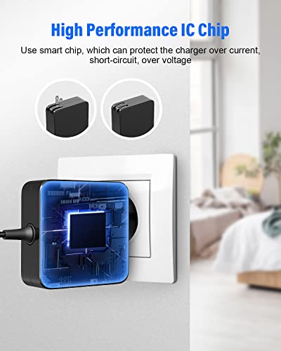 For Gateway Laptop Charger, 19V Power Cord Charger For Gateway Gwtn156-1 Gwtn156-5 Gwtn156-4 Gwtn156-9 Gwtn156-7 Gwtn156-7 Tac045Wvz Type45-190-2100U Type60-190-31501 Ac Adapter Power Supply #TOP5