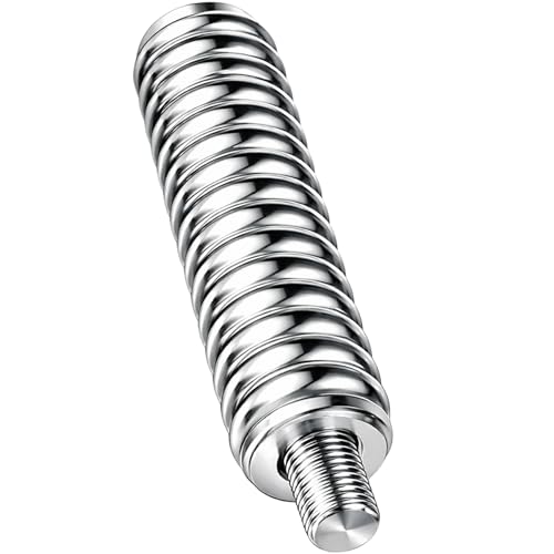 Wadoy SS-3H CB Antenna Mount Stainless Steel Heavy Duty Spring for Mobile/in-Vehicle CB Radio Fits Antennas Up to 60 Long and 3/8 24 Threads - 305311SS