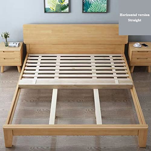 Waeyz Solid Wood Bed Board, Foldable Thickened Support Mattress, Strip Wood Bed Board, Tatami Floors Mat Frame, Hardwood Bed Board For Lumbar Spine Protection (Size : 100Cm*190Cm) #TOP2