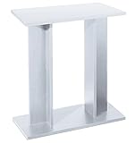 Carga máxima: 73 kg CIANO - Acuario para acuariofilia, Color Blanco