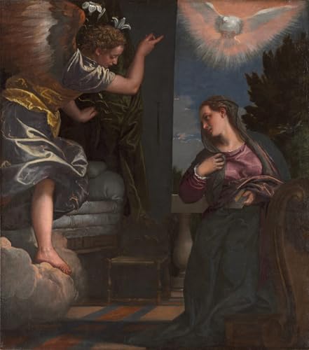 Lienzo de l'Annunciazione di Paolo Veronese murales decorativos 60x90cm