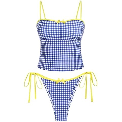 ZAFUL Tankini Swimsuit with Tummy Control Cover