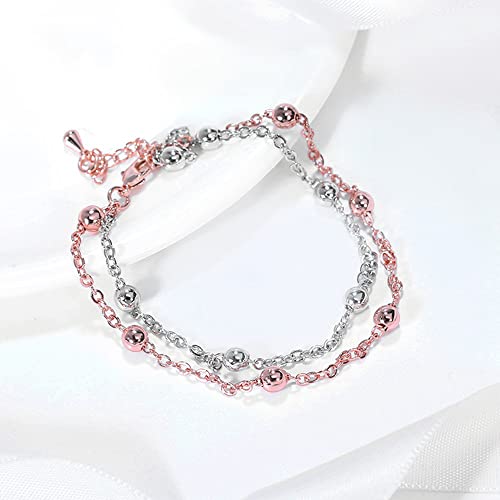 Bracelet perles et double chaîne : l'accessoire idéal du bureau aux soirées - 3