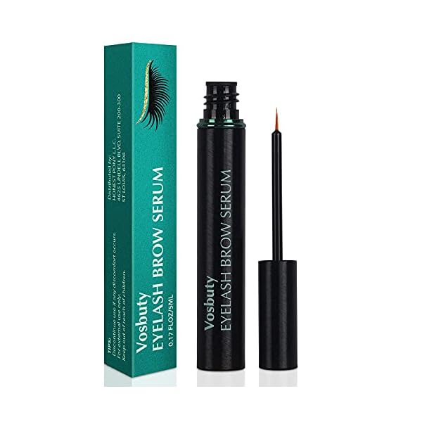 VOSBUTY-Eyelash-Growth-Serum-Effective-Eyelash-Serum-with-Potent-Hypoallergenic-Formula-Safe-Non-Irritating-Lash-Growth-Serum-5ml Eyelash Growth Serum - Effective Eyelash Serum with Potent, Hypoallergenic Formula - Safe, Non-Irritating Lash Growth Serum - 5ml