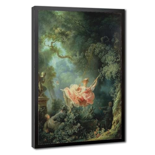 Jean-honore Fragonard impression sur toile déco murale bureau 50x76