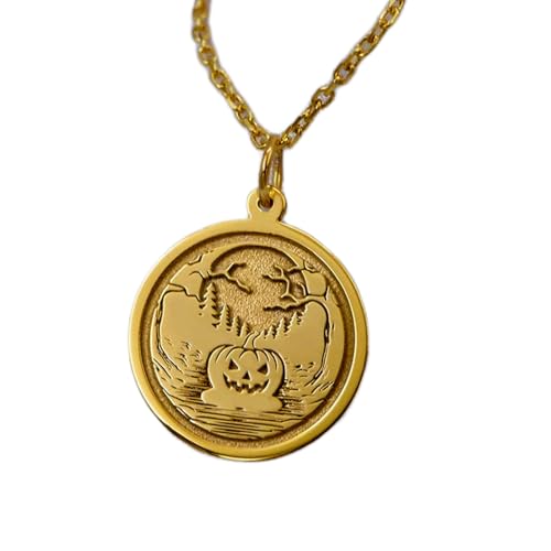 Pendentif récolte citrouille plaqué or et argent sterling 925 de 22 mm LKBEADS