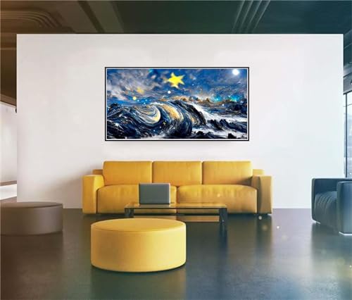 Loisirs créatifs adultes pour le stress avec ce kit diamant painting abstrait