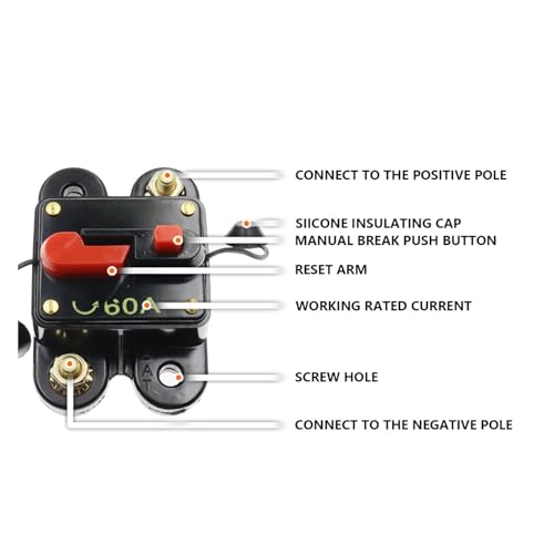 Disjoncteur audio voiture 200A étanche IP67 haute performance - 3