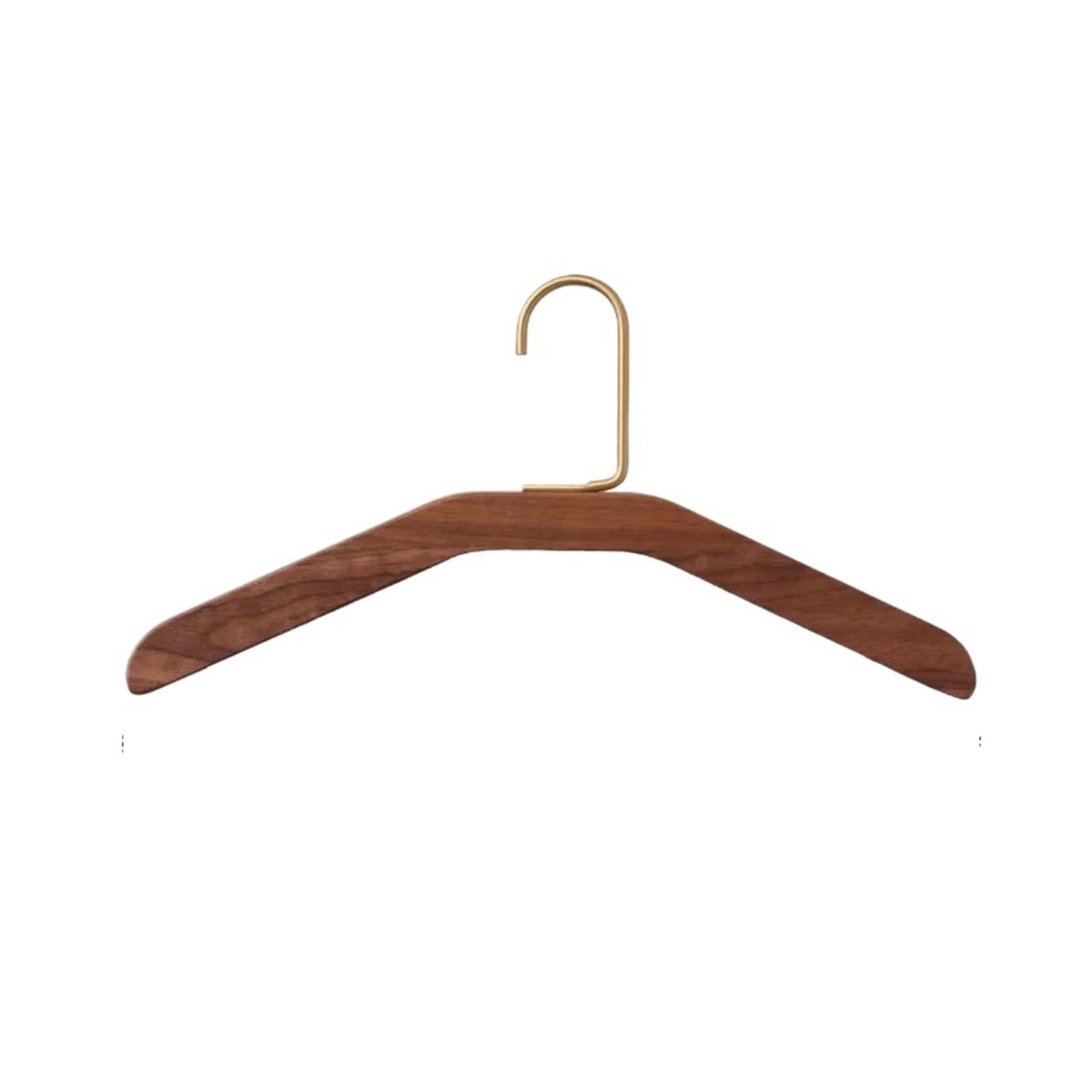 Wooden hangers 3pc Wooden Hanger Natural Walnut Wood for Clothes Storage Rack Household Laundry Hanging Wardrobe Organizer for suit(Color 1)