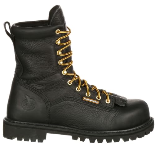 Image of Georgia Boot Waterproof Lace-to-Toe Work Boot