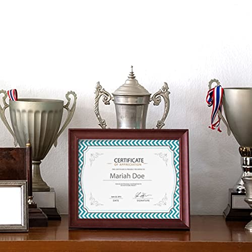 Barker Creek Designer Computer Paper, Turquoise Chevron, 8.5” X 11”, Decorative Printer Paper, Stationery, 50 Sheets Per Pkg, Home, School And Office Supplies (740) #TOP6