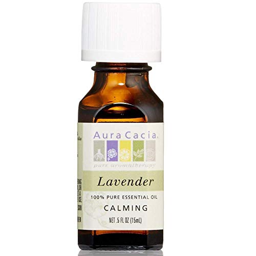 Aura Cacia Essential Oil, Lavender 0.5 oz ( Pack of 2)