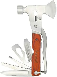 Camping Multitool, Anumit 16 in 1 Survival Gear Stainless Steel Multi Tool