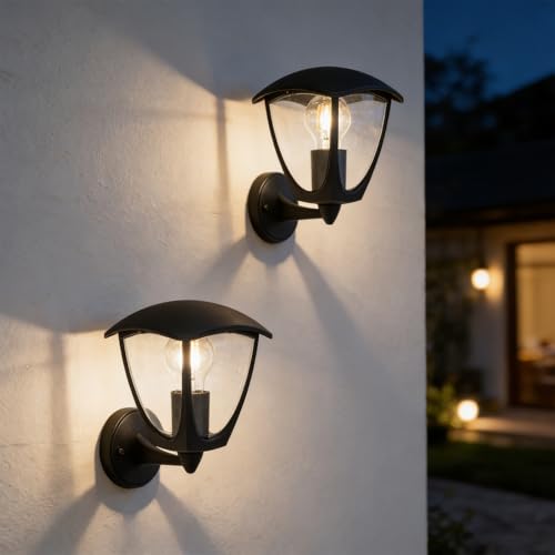 Applique murale extérieure étanche pour illuminer vos soirées sur la terrasse